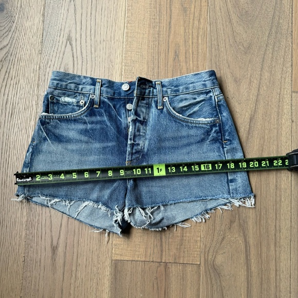 Agolde Parker Denim Shorts - Picture 7 of 7